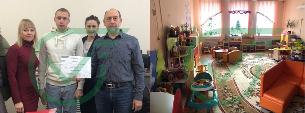 ТД «Вертикаль» поздравил воспитанников Дзержинского детского дома с Новым годом в Казани